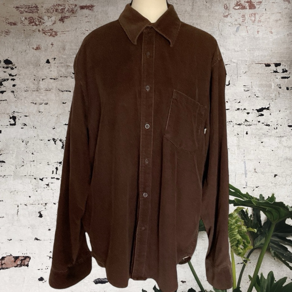 Gap Factory Cotton Corduroy Button Down Shirt